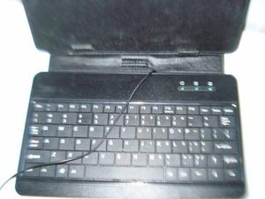 Teclado Para Tablet Con Su Estuche