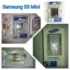 Bateria S3 Mini  Cable Usb Certificada Samsung Cargador