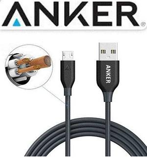 Cable Anker Micro Usb Carga Rápida S6 S7 Htc Original 1mt