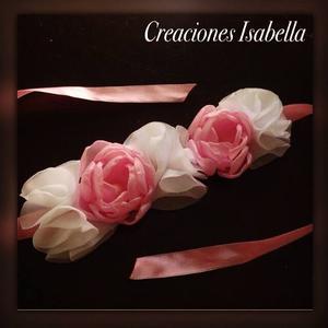 Cintillos Coronas Head Band De Flores De Tela