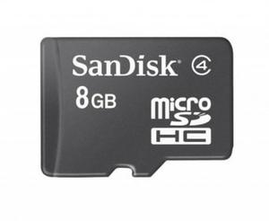 Memoria Micro Sd 8 Gb En Estuche Clase 4 Original Garantizad