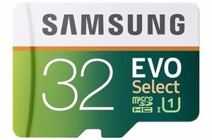 Modelo  Memoria Micro Sd Samsung 32gb 95mb/s Evo Select