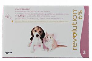 Pipetas Gatos Y Perros Revolution 0 A 2,5 Kg