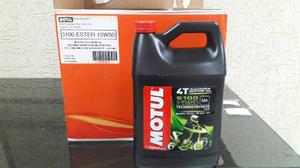 Aceite Motul 15w50 4t  Semi Sintetico 1 Galon Importado