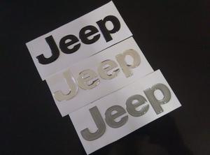 Emblema Jeep, En Alto Relieve