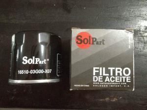 Filtro De Aceite Para Moto Suzuki Vstrom Dl 650 Solpart