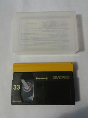 Cassettes Dvcpro 33 Aj- P33mp Panasonic
