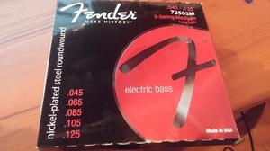Cuerdas (5) Para Bajo Fender.