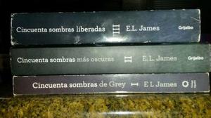Libros, Trilogía Sombras De Grey