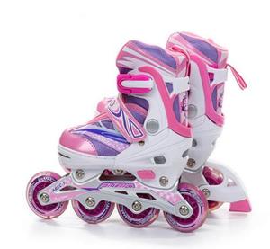 Patines Ajustables Convertibles Lineales 4 Ruedas Soy Luna