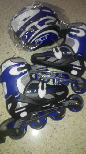 Patines En Linea Nuevos De Caja Talla Ajustable