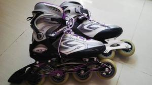 Patines Lineales Rd Para Mujer Talla 8. Como Nuevos.