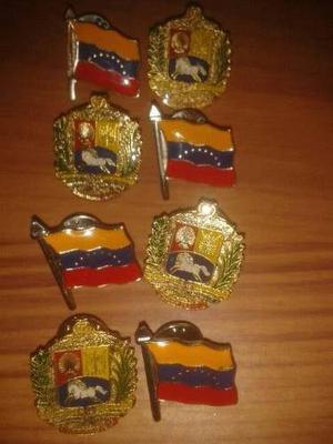 Pines O Botones Banderas Y Escudos De Venezuela