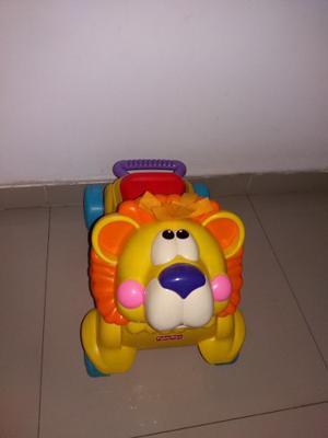 Carro Andadera León Primeros Pasos Fisher Price