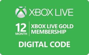 Membresia Xbox Gold 12 Meses - Games Pass - Juegos Xbox -