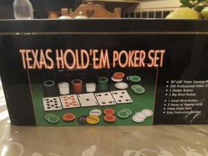 Set De Poker Marca Texas Holdem Poket Set