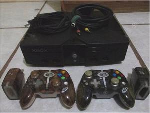 Xbox Original Chipeado + Controles Inalámbricos Madcatz