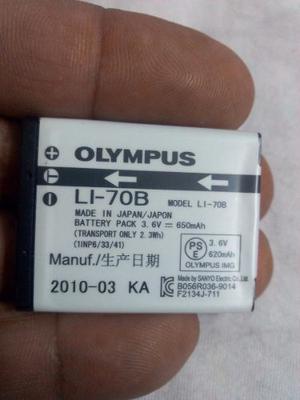 Bateria Litio-70b Camaras Digitales Olympus Original