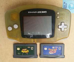 Game Boy Advance + Dos Juegos + Forro