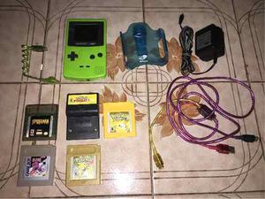 Game Boy Color Con 5 Juegos Y Accesorios