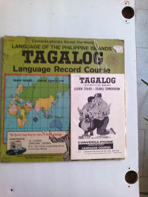 Idiomas Tagalog (tagalo) Lengua De Filipinas En Lp 33 Y Cd