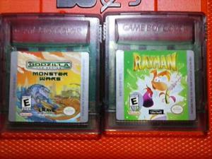 Juegos De Game Boy Color Precio Por C/u Solo Godzilla