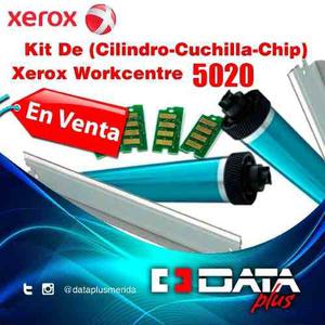 Kit (cilindro+cuchilla+chip) Xerox Workcentre 