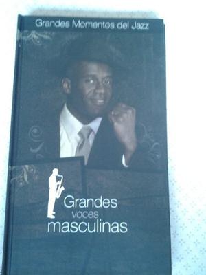 Libro Y Cd D Musica Grandes Voces Masculinas Jazz Colección