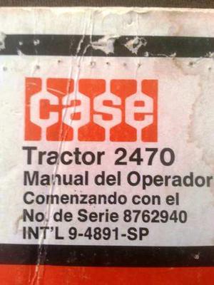 Manual Case Tractor 