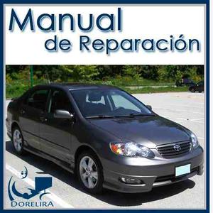 Manual De Taller Y Reparación Toyota Corolla  Al 