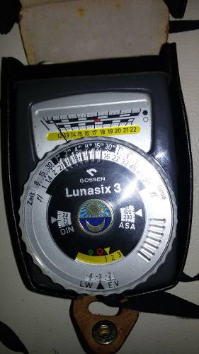 Vendo Exposímetro Lunasix-3 Con Estuche Como Nuevo