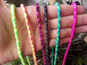 Liga, Paracord, Cinta Elástica, Cordón Elástico, Pulseras