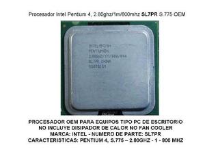 Procesador Pentium D  S. Ghz 4m 800 Mhz Oem 