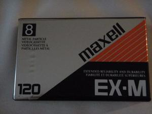 Video Cassette 8mm Para Handycan Particules Metal Maxell