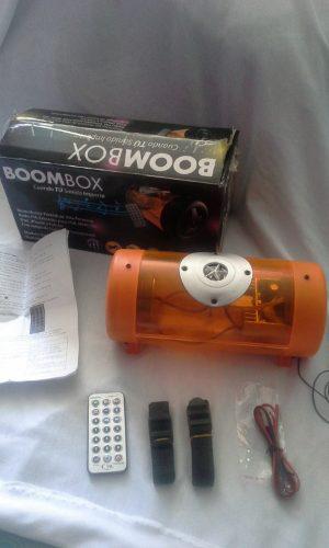Reproductor Portatil De Alta Potencia Boombox Con Luces Led