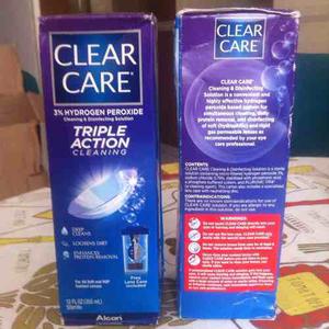 Solucion Lentes De Contacto: Clear Care Triple Action
