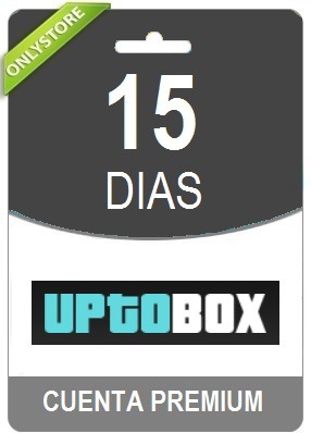 Cuentas Premium Uptobox 15 Dias - Oficial 100% Original