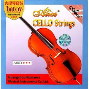 Juego De Cuerdas Para Violoncello Alice A803