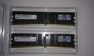 Memorias Hp 8gb (2 X 4gb) Para Servidores