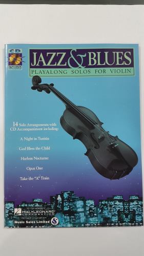 Metodo Manual Para Violin Con Cd Jazz&blues Solo