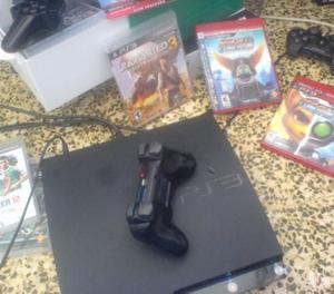 PLAYSTATION 3 DE 160GB COMBO JUEGOS Y CONTROL