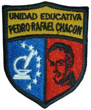 U. E. N. Predro Rafael Chacón Insignias Bordadas.