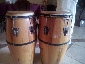 Juego De Congas En Madera