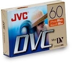 Cassette Video Minidv Jvc / Dvc 60 Minutos (dvm60me)