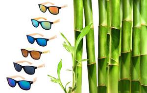 Melwood Bamboo Sunglasses, Lentes De Sol De Madera De