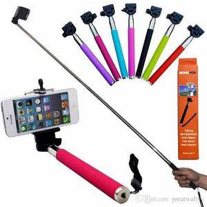 Monopod Selfie Con Adaptador Para Celulares