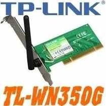 Tarjeta De Red Tp-link Tl-wn350g Pci 54mps Somos Tienda