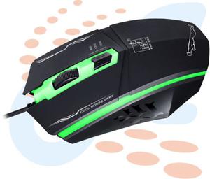 Mouse Optico Usb Multiluces Game Grande Dpi Alta Calidad