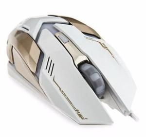 Mouse Senior Gamer 6 Botones Led Colores Grande Somos Tienda