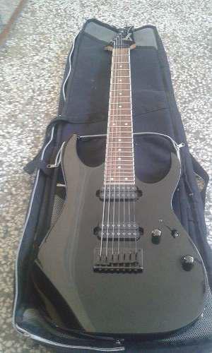 Guitarra 7 Cuerdas Ibanez Rg Como Nueva, Cambio Por Moto